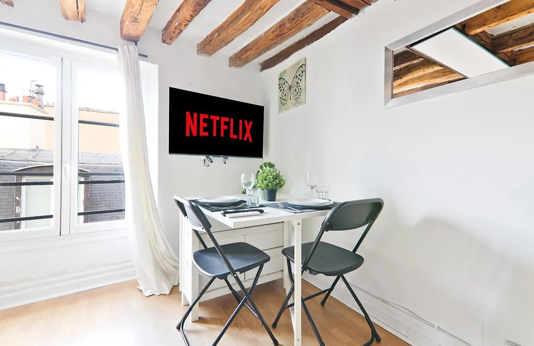 Studio Quartier Saint-Michel Notre-Dame 4 Free Netflix-1