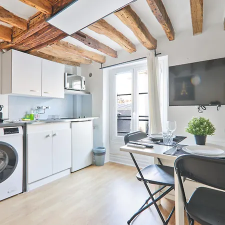 Studio Quartier Saint-Michel Notre-Dame 4 Free Netflix-3